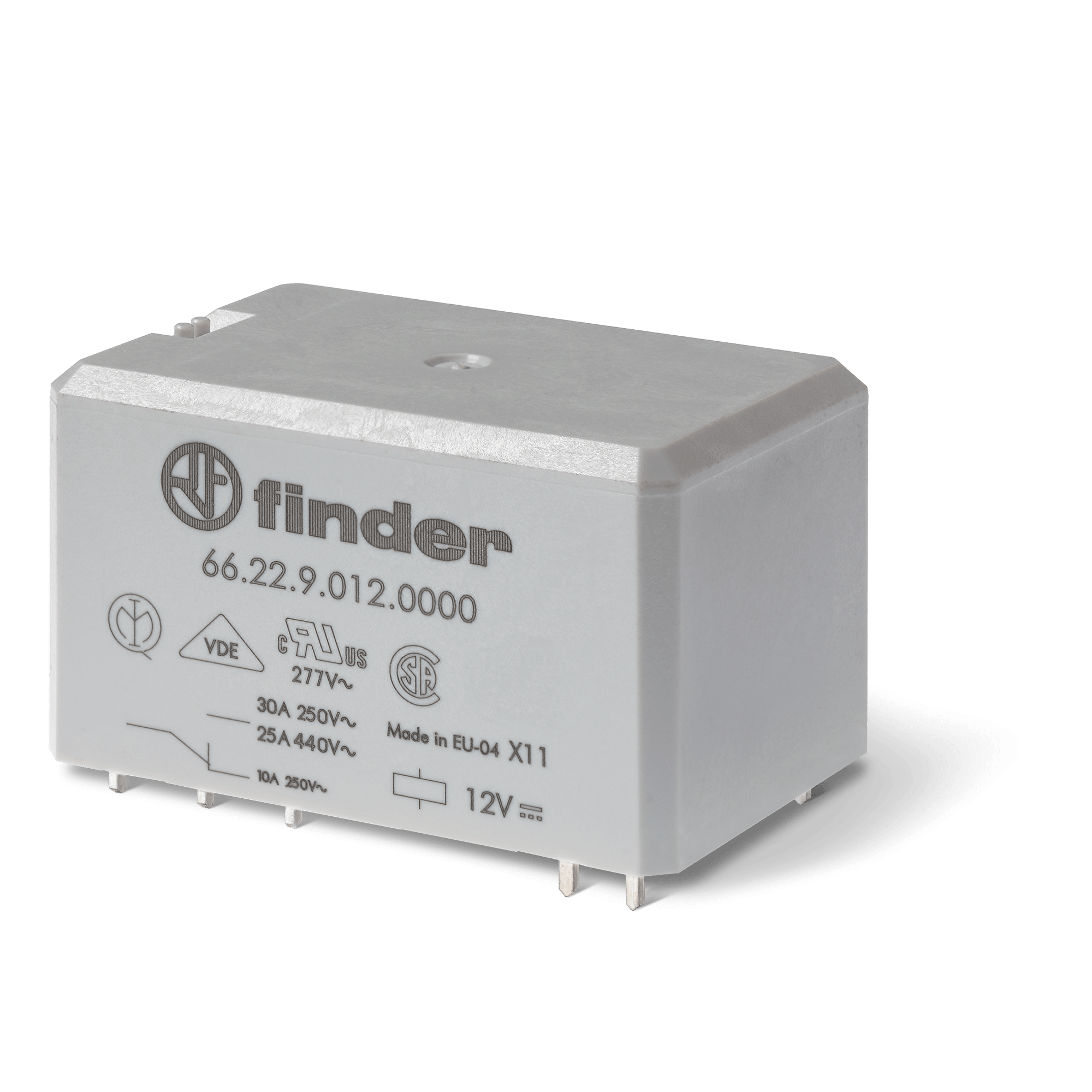 FINDER SPA - FIN662290244600 RELE DI POTENZA C.S. 2 CONTATTI 30A