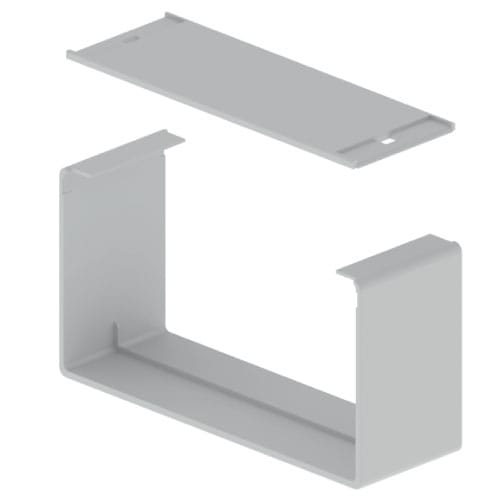 UNEX APARELLAJE ELEC - UNY66234 66 COPRI-GIUNZIONI GRIGIO 100X200 U23X