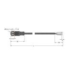 TURCK BANNER SRL - TUK6625011 RKC4T-5/TEL