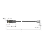 TURCK BANNER SRL - TUK6625017 RKC4.5T-5/TEL