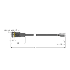 TURCK BANNER SRL - TUK6625018 RKC4.5T-10/TEL