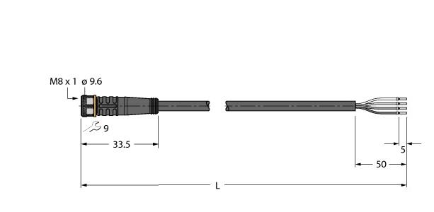 TURCK BANNER SRL - TUK6625062 PKG4M-5/TEL
