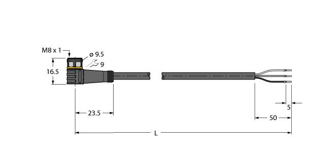 TURCK BANNER SRL - TUK6625556 PKW3M-2/TXL