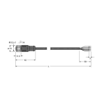 TURCK BANNER SRL - TUK6626814 RKCV4.5T-10/TXL