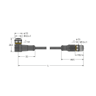 TURCK BANNER SRL - TUK6632237 WKC4T-8-RSC4T/TXL