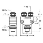 TURCK BANNER SRL - TUKU0095-2 VB2-FSW/FKW/FSW 45