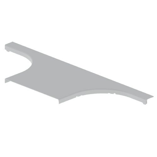 UNEX APARELLAJE ELEC - UNY66329 66 COPERCHIO DERIVAZIONE T GRIGIO 300 U2