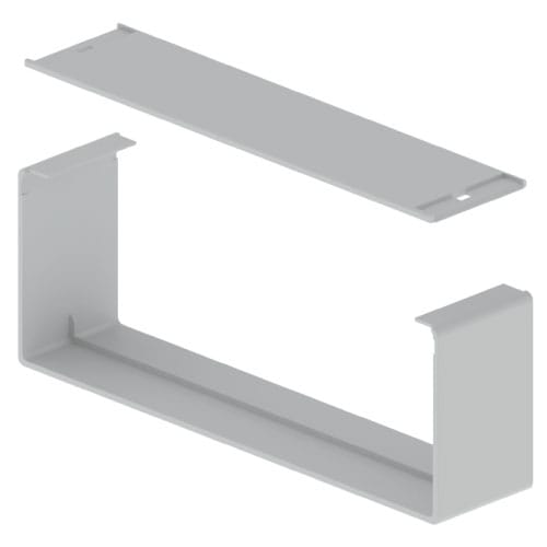 UNEX APARELLAJE ELEC - UNY66334 66 COPRI-GIUNZIONI GRIGIO 100X300 U23X