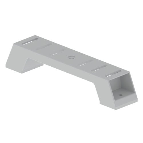 UNEX APARELLAJE ELEC - UNY66405 66 SUPPORTO VERTICALE ISOL. GRIGIO 400 U