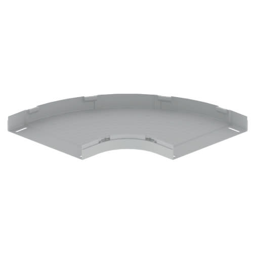 UNEX APARELLAJE ELEC - UNY66410 66 CURVA PIANA 90° GRIGIO 60X400 U23X