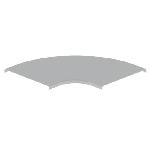 UNEX APARELLAJE ELEC - UNY66411-48 66 COPERCHIO CURVA PIANA 90 GRIG 400 U4