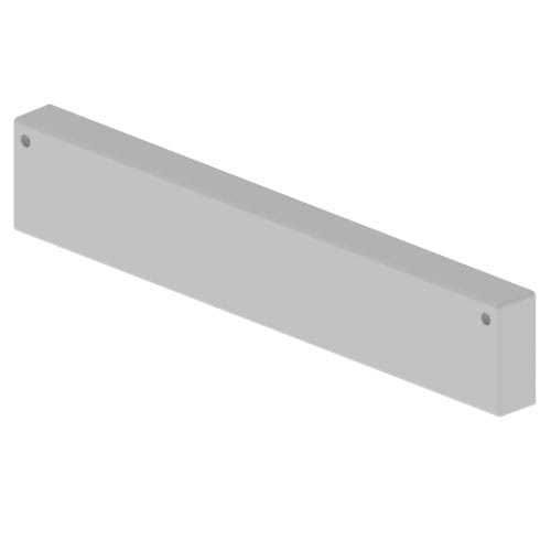 UNEX APARELLAJE ELEC - UNY66413 66 COPERCHIO FINALE GRIGIO 60X400 U23X