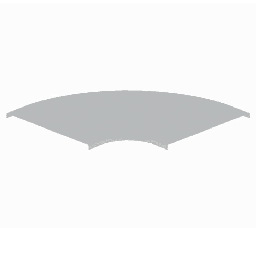 UNEX APARELLAJE ELEC - UNY66511 66 COPERCHIO CURVA PIANA 90 GRIG 500 U2