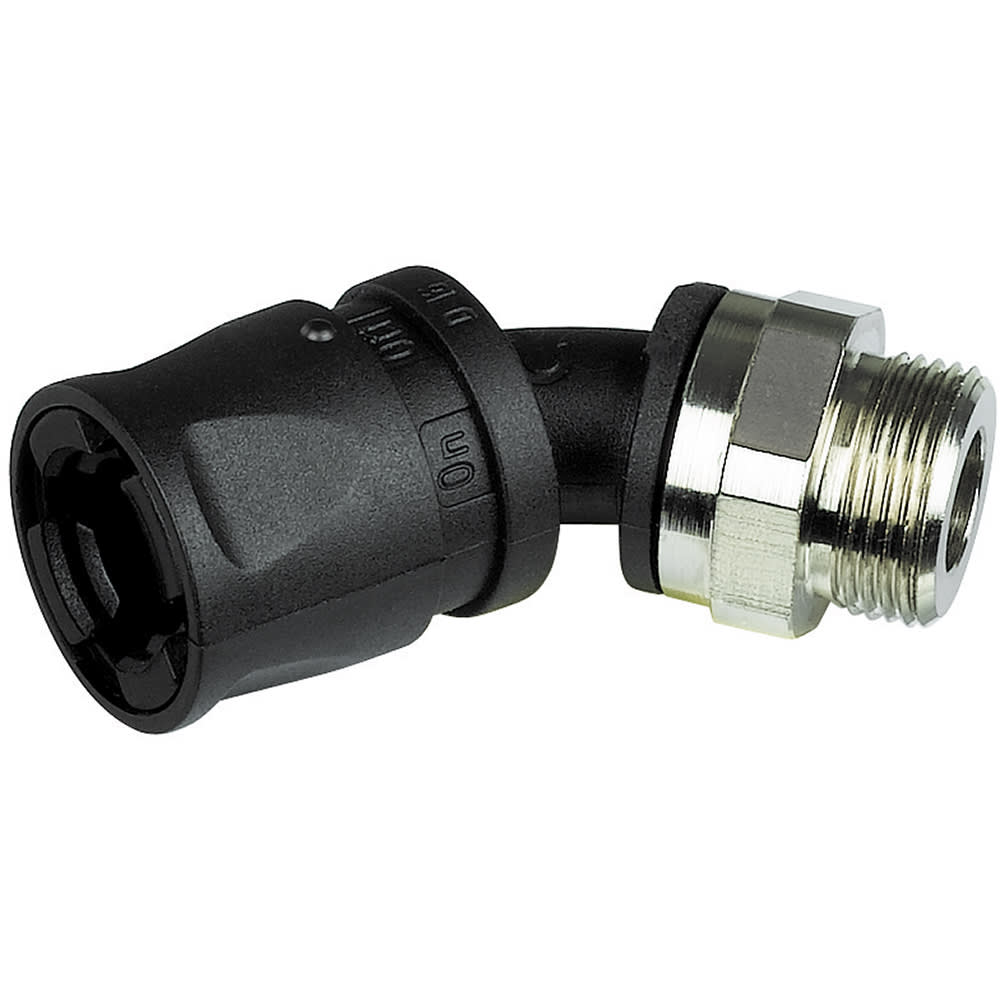 LEGRAND - LEG666847 LGP-RACCORDO 45? METAL D10 M16 NERO