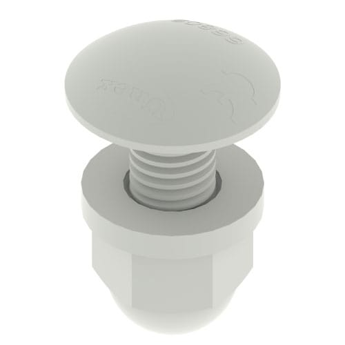 UNEX APARELLAJE ELEC - UNY66809-48 66 BULLONI DIN 603 ISO 8677 GRIG M8X20 U
