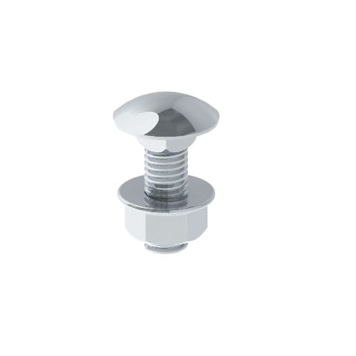 UNEX APARELLAJE ELEC - UNY66839-A4 66 BULLONI DIN603 ISO8677 M8X25 AISI 316