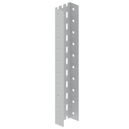 UNEX APARELLAJE ELEC - UNY66898 66 PROFILO U PERFORATO GRIGIO 3M AISI 30