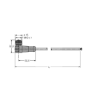 TURCK BANNER SRL - TUK6699208 WK4.5T-5/S2500