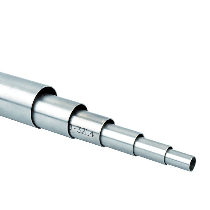 COSMEC - CSM6700A25L3 Tubo rigido in acciaio INOX AISI 316L, dimensioni 25 x 1,2 x 4000 mm