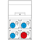 SCAME PARRE SPA - SCA670.6546-743 QUADRO DISTRIBUZIONE DOMINO 550 IP66