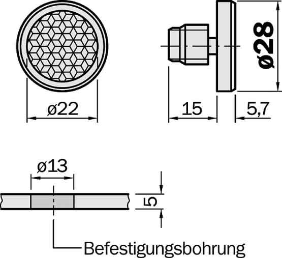 SICK - SIK1003546 PL22-1         REFLECTOR