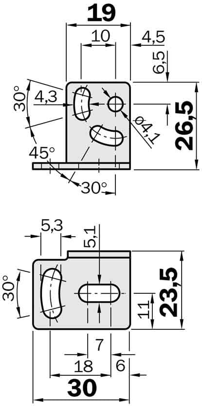 SICK - SIK2012938 BEF-WK-W12 MOUNTING BRACKET SMALL