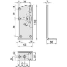 SICK - SIK4026324 BEF-WG-W24 MOUNTING BRACKET