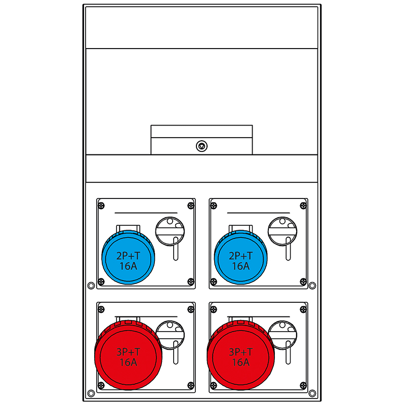 SCAME PARRE SPA - SCA671.6546-432 QUADRO DI DISTRIBUZIONE