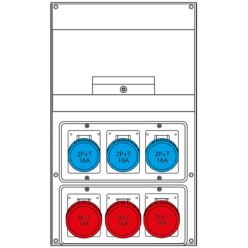 SCAME PARRE SPA - SCA671.6560-117 QUADRO DI DISTRIBUZIONE