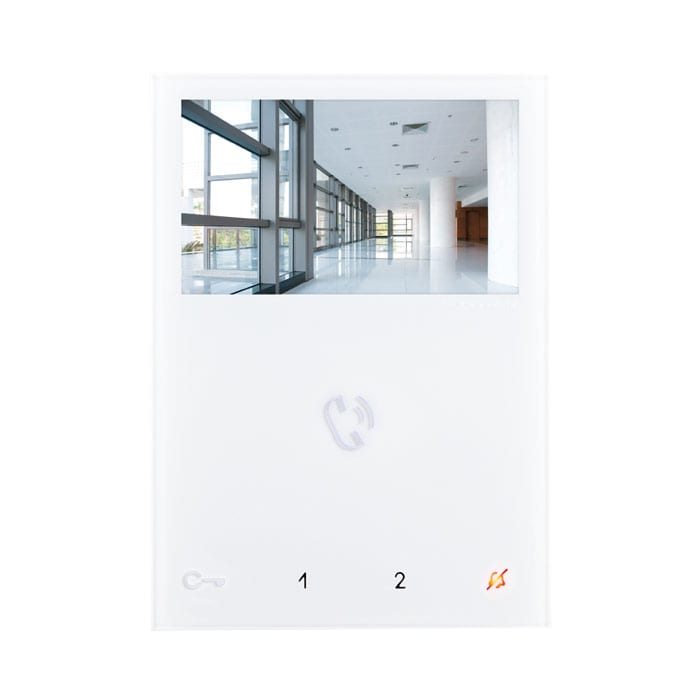 COMELIT GROUP SPA - COE6721W VIDEOCITOFONO MINI VIVAVOCE SIMPLEBUS2