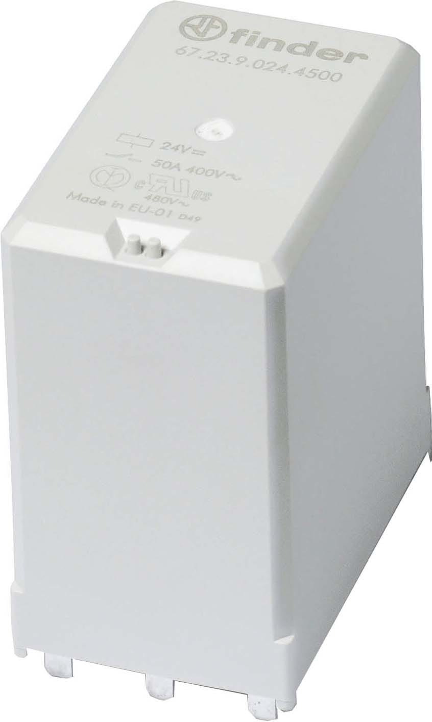 FINDER SPA - FIN672390124500 RELÈ DI POTENZA C.S. 3 CONTATTI 50A