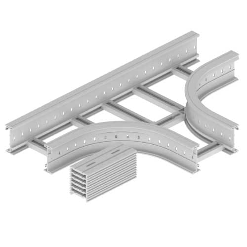 UNEX APARELLAJE ELEC - UNY67338-04 67 DERIVAZIONE T GRIGIO 135X300 R300 U23