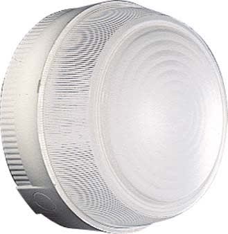 GEWISS - GEWGW80652 TONDA ES 230 - 100W E27 - IP44 - CLASSE II - GRIGIO RAL 7035