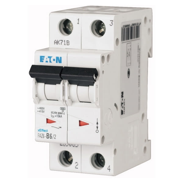 EATON - EAO177571 FAZ6-D4/2 INT. MT 6KA 2P D 4A