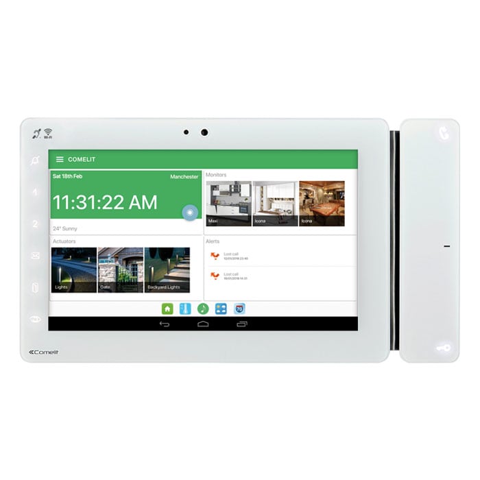 COMELIT GROUP SPA - COE6813W MONITOR MAXI 7 CON ANDROID BIANCO VIP