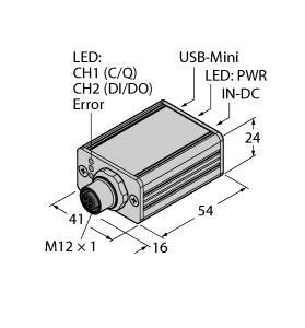 TURCK BANNER SRL - TUK6825482 USB-2-IOL-0002