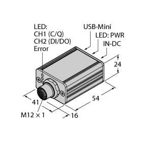 TURCK BANNER SRL - TUK6825482 USB-2-IOL-0002