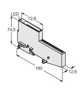 TURCK BANNER SRL - TUK6827341 BL20-E-2CNT-2PWM