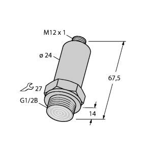 TURCK BANNER SRL - TUK6831561 PT250R-29-LI3-H1140