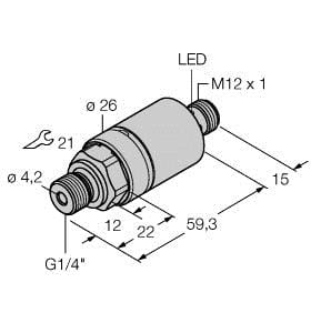 TURCK BANNER SRL - TUK6833753 PC010V-204-2UPN8X-H1141