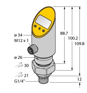 TURCK BANNER SRL - TUK6834014 PS250R-504-LI2UPN8X-H1141/3GD