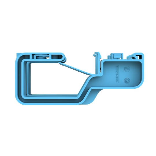 ABB SPA - ABBQAW0040P2 COMBI 2 SUP CAVI GUIDA DIN CABLAGGIO ORI