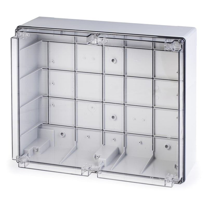 SCAME PARRE SPA - SCA686.431 SCATOLA DER.460X380 ALTA IP56 TRASPAR.