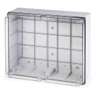 SCAME PARRE SPA - SCA686.431 SCATOLA DER.460X380 ALTA IP56 TRASPAR.