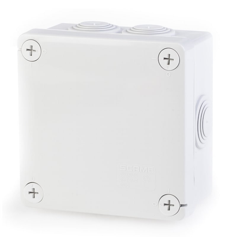 SCAME PARRE SPA - SCA688.004 SCATOLA DER.100X100 C/PAS.IP55 CUBIK 960