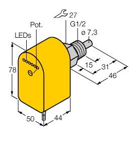 TURCK BANNER SRL - TUK6870094 FCS-G1/2A4P-VRX/230VAC
