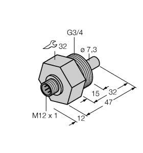 TURCK BANNER SRL - TUK6870306 FCS-G3/4A4-NA-H1141
