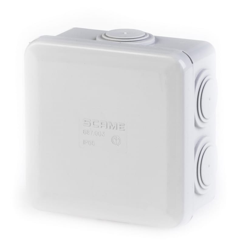 SCAME PARRE SPA - SCA688.003 SCATOLA DER. 80X 80 C/PAS.IP55 CUBIK 960
