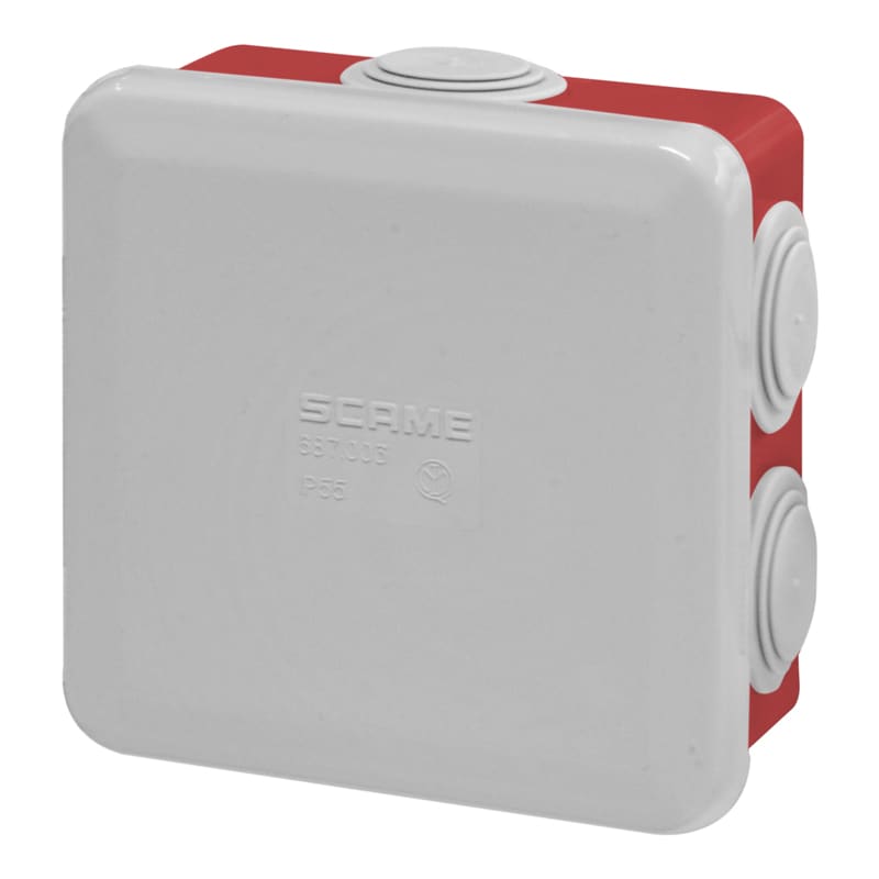 SCAME PARRE SPA - SCA688.003.R SCATOLA DER. 80X 80 C/PAS.IP55 CUBIK 960
