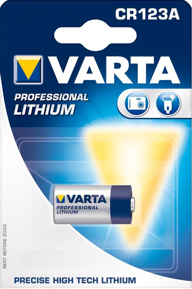 VARTA CONSUMER BATT - VAT06205301401 CR 123 A